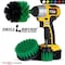 Drill Brush Power Scrubber By Useful Products 5 in W 5 in L Brush, Green G-4OS-2L-QC-DB - alternate 5